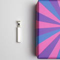 Polished Silver Bar Pendant
